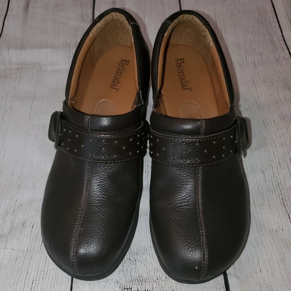 Bjorndal Brown Clogs Barely worn - Picture 3 of 10